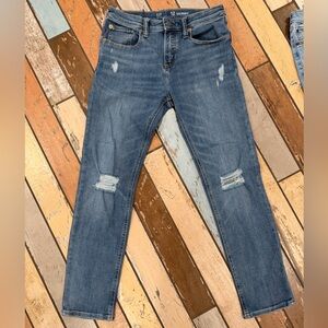 GAP Light and Medium Blue Skinny Jeans